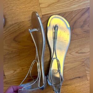 Dolce Vida gold sandal. Size 10.